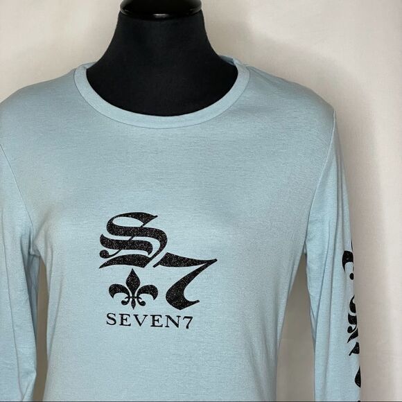 Seven7 Long Sleeve T-Shirt - Women’s S - Picture 4 of 7